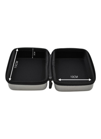 Boite de rangement coquée couleur grise - EVABOXGREY